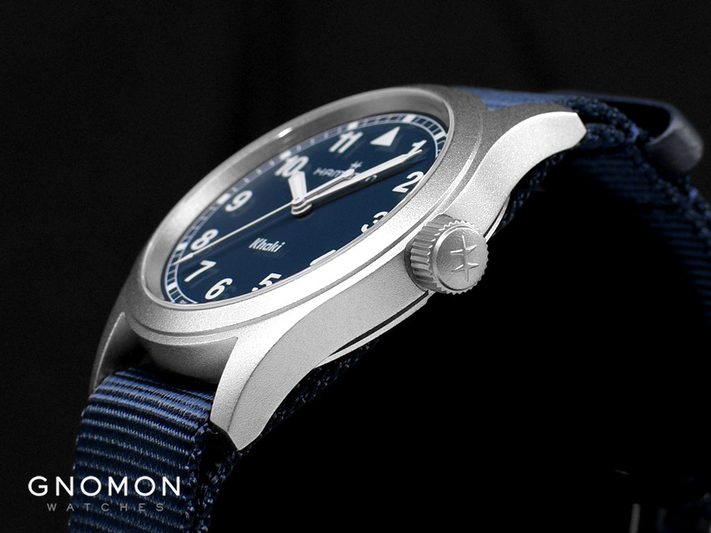 Khaki Field Quartz 38mm Blue Ref. H69401940 - Image 7