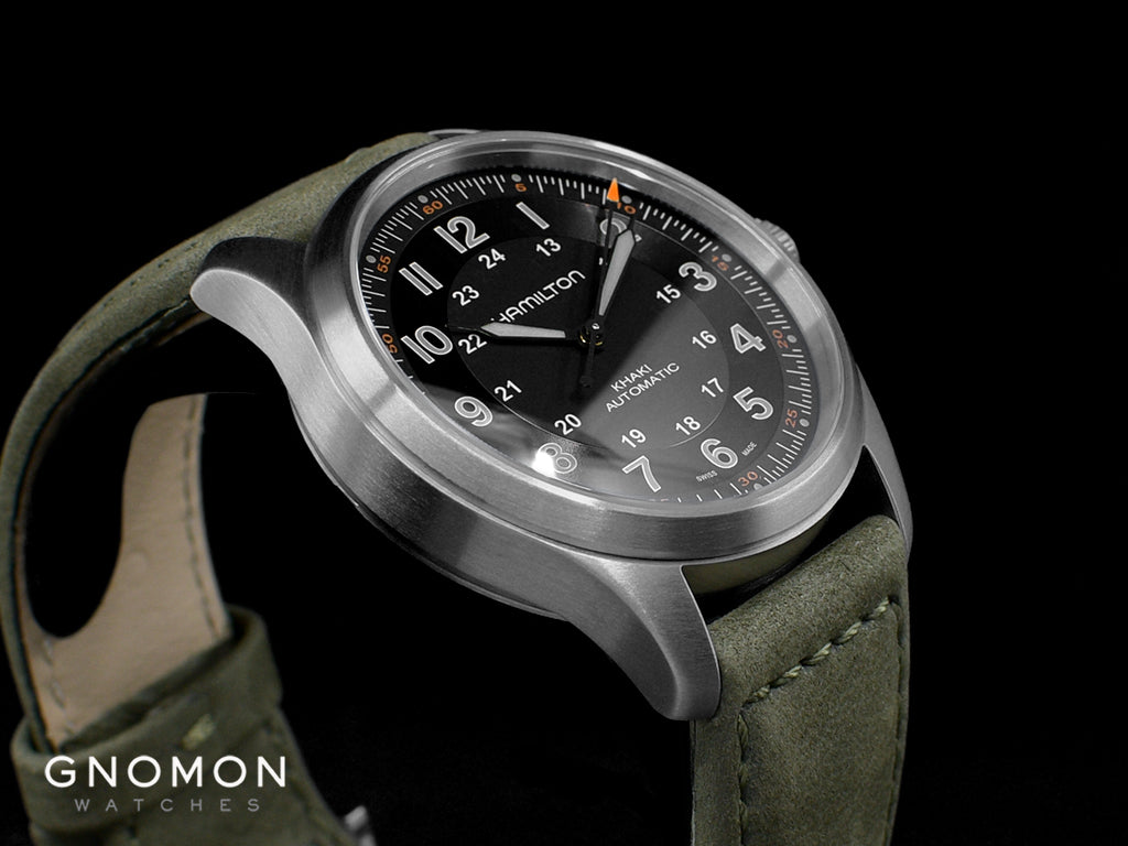 Khaki Field Titanium Auto 38 Black Ref. H70205830 - Image 8