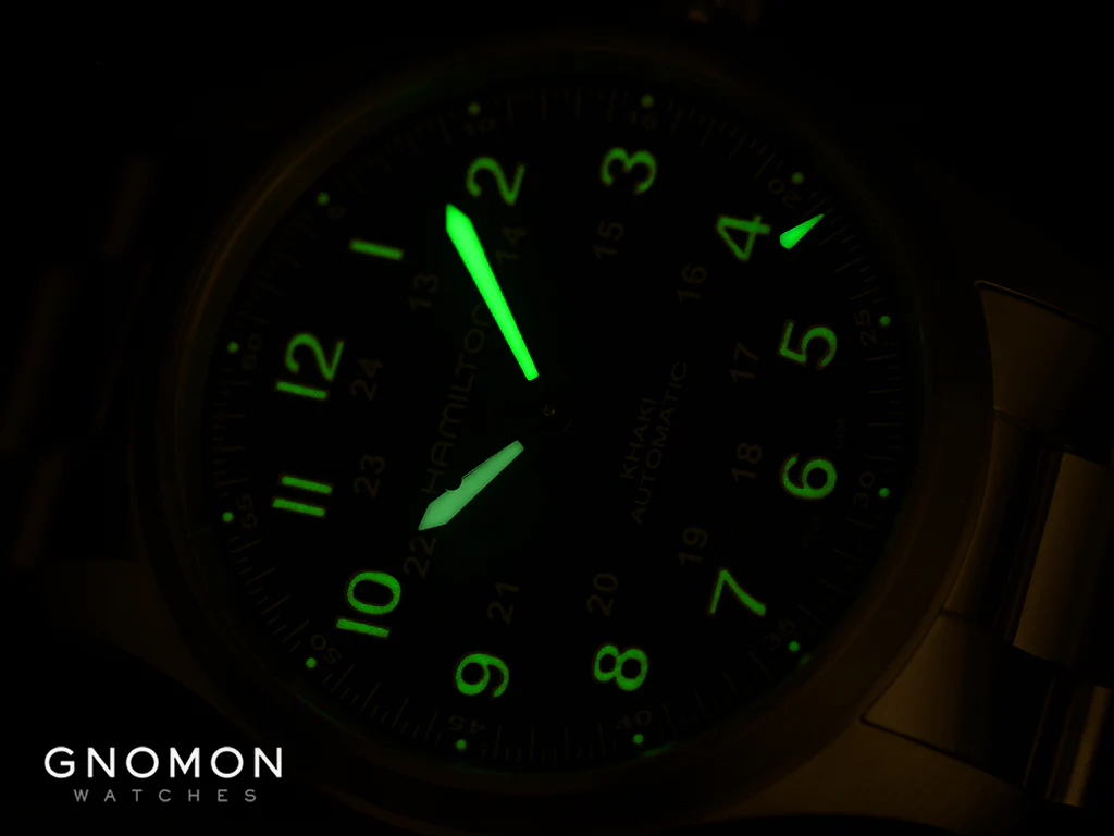 Khaki Field Titanium Auto 38 Blue - Bracelet Ref. H70205140 - Image 9