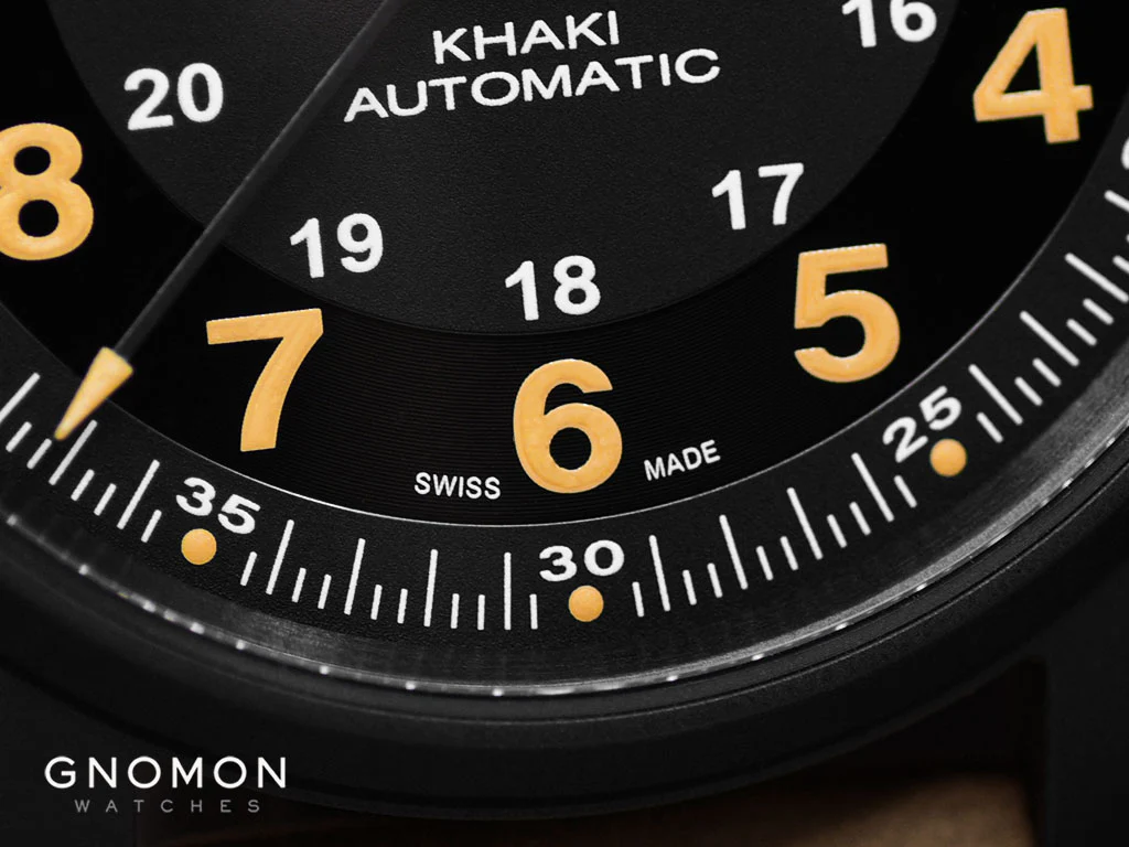 Khaki Field Titanium Auto 42 Black PVD Ref. H70665533 - Image 3