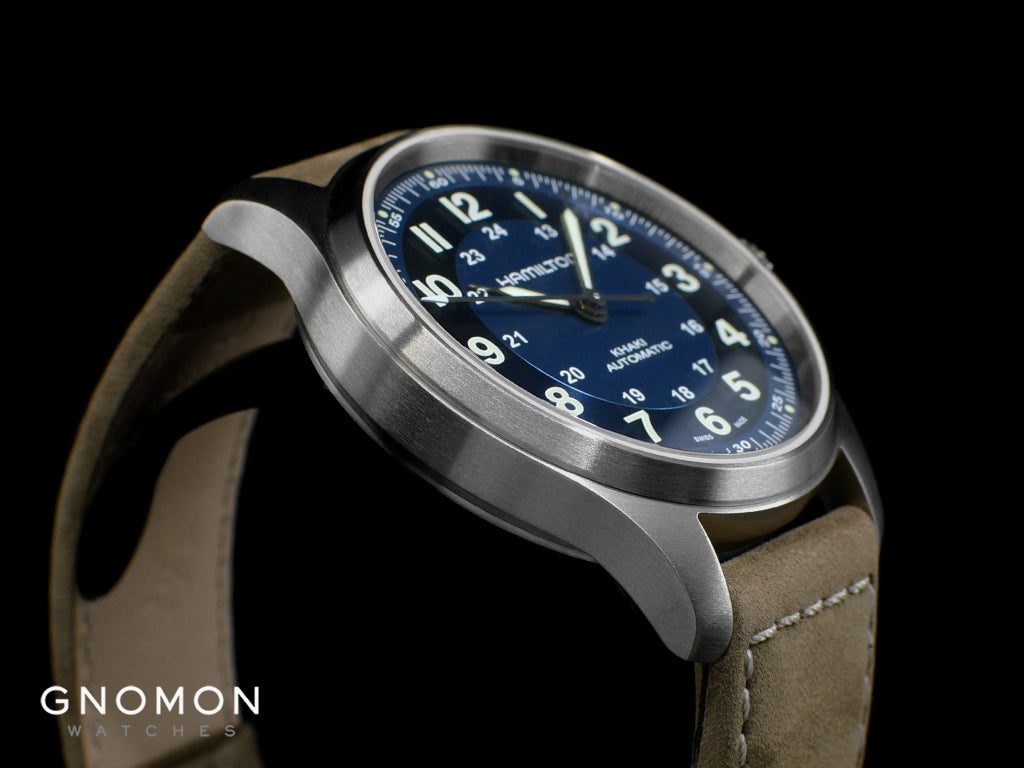 Khaki Field Titanium Auto 42 Blue Ref. H70545540 - Image 8