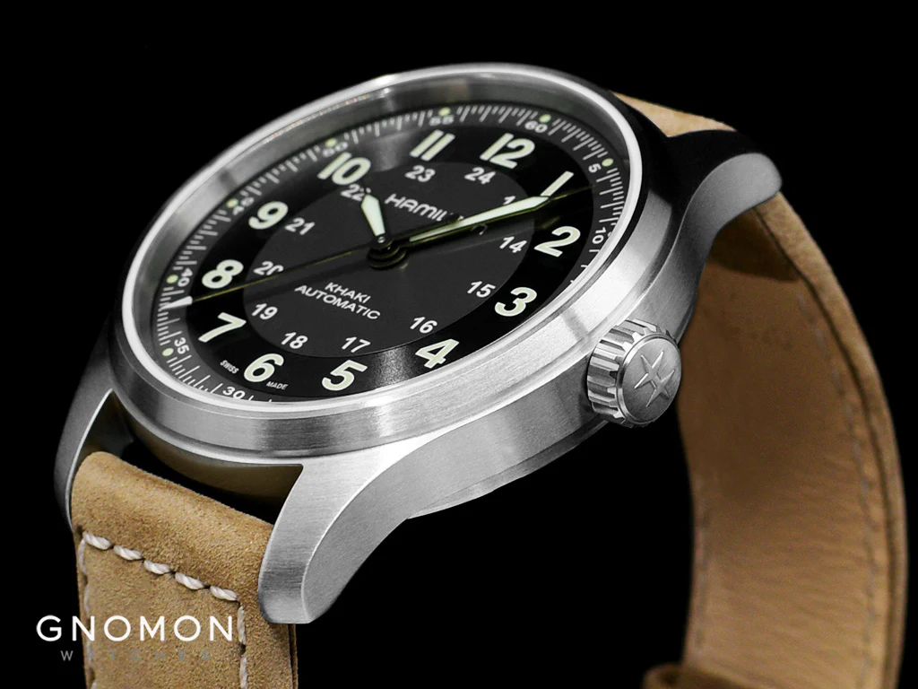 Khaki Field Titanium Auto 42 Silver Ref. H70545550 - Image 7
