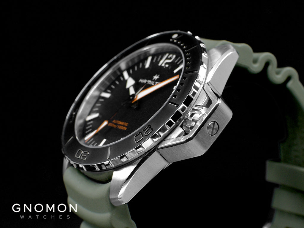 Khaki Navy Frogman Auto Black Ref. H77825331 - Image 7