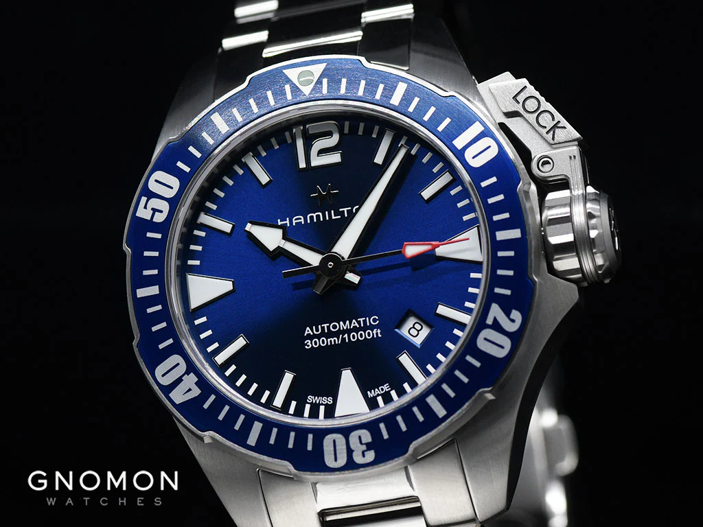 Khaki Navy Frogman Blue - Bracelet Ref. H77705145 - Image 4