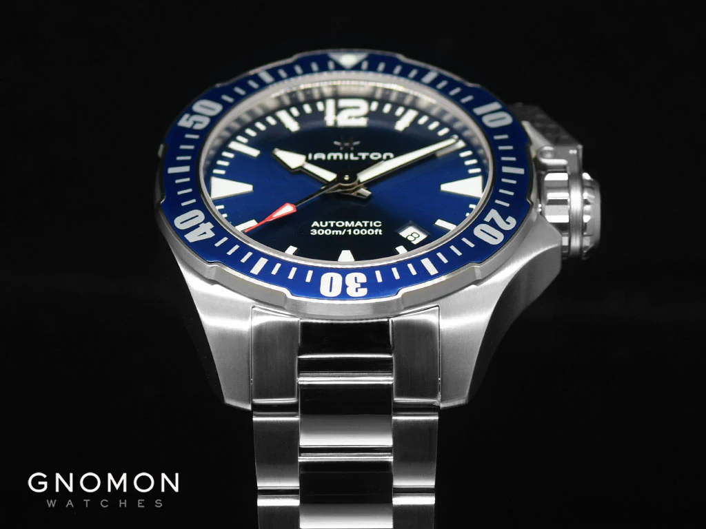 Khaki Navy Frogman Blue - Bracelet Ref. H77705145 - Image 5