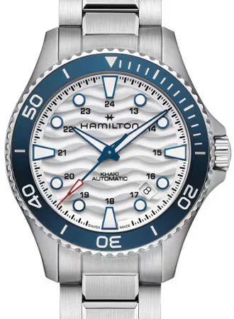 Khaki Navy Scuba Auto 40 White Ref. H82425110