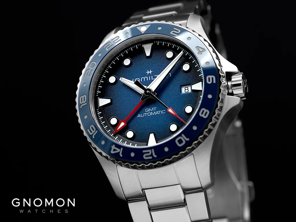 Khaki Navy Scuba Auto GMT 43 Blue - Bracelet Ref. H82535140 - Image 5