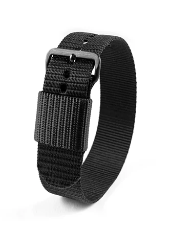 Marathon Black Ballistic Nylon Strap