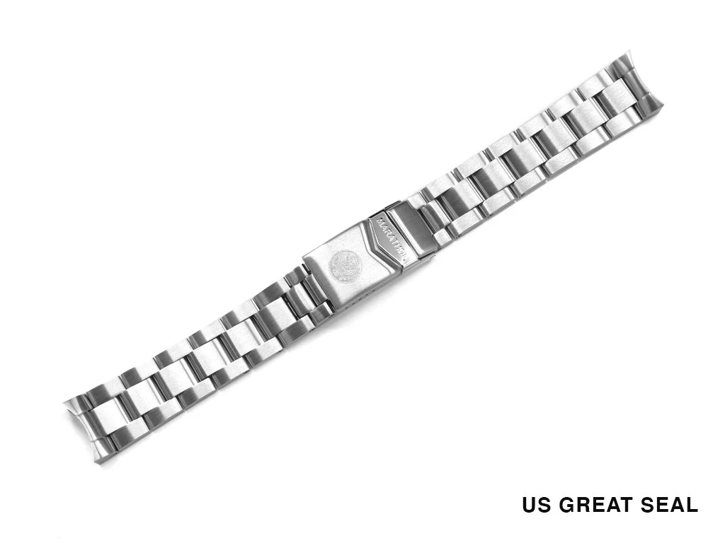 Marathon Stainless Steel Bracelet for WW194026 & WW194027 - 18mm - Image 2