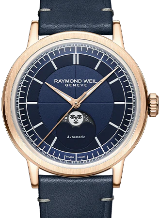 Millesime Moonphase Rose Gold Blue Ref. 2945-PC5-50001