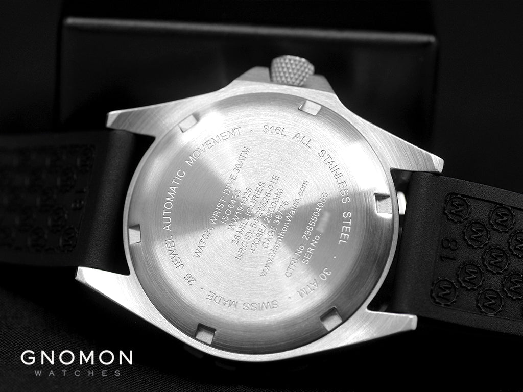 MSAR NGM Diver Automatic - Rubber Ref. WW194026SS-0130 - Image 10