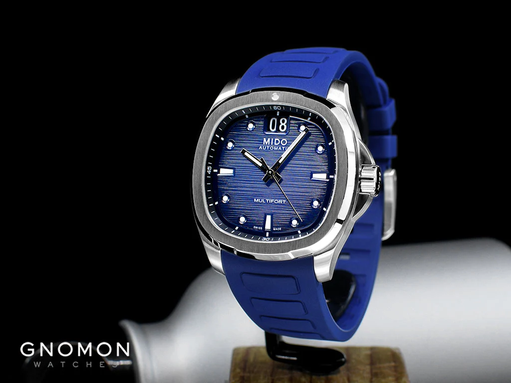 Multifort TV Big Date Blue - Rubber Ref. M049.526.17.041.00 - Image 2