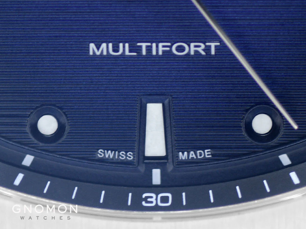 Multifort TV Big Date Blue - Rubber Ref. M049.526.17.041.00 - Image 3