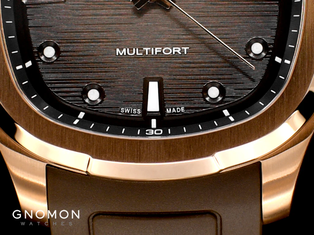 Multifort TV Big Date Rose Gold - Rubber Ref. M049.526.37.291.00 - Image 3
