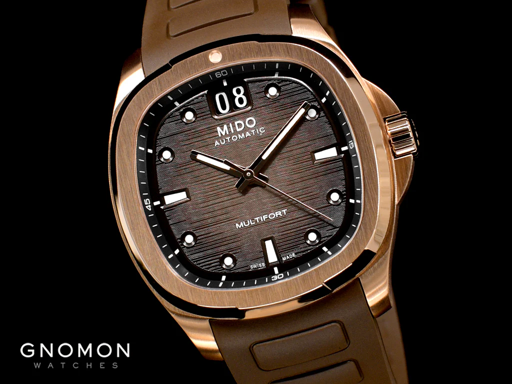 Multifort TV Big Date Rose Gold - Rubber Ref. M049.526.37.291.00 - Image 5