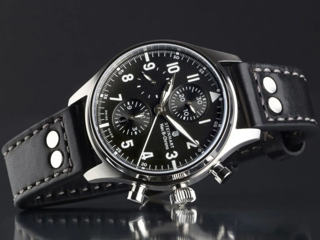 Nav B-Chrono 42 Classic A-Type Black - Image 3
