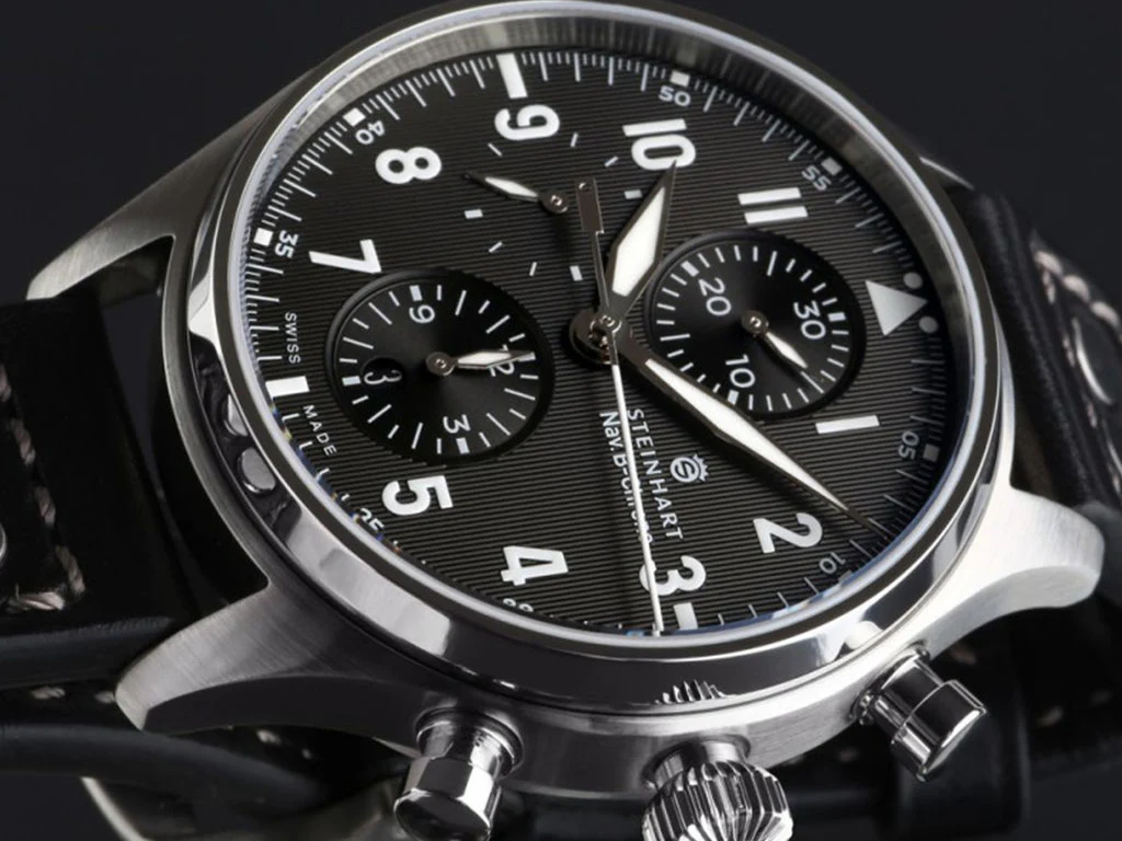 Nav B-Chrono 42 Classic A-Type Black - Image 4