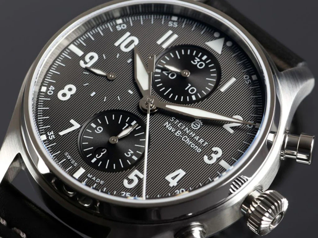 Nav B-Chrono 42 Classic A-Type Black - Image 6
