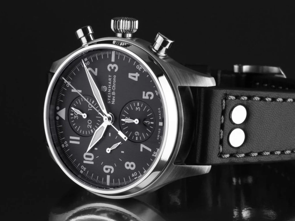 Nav B-Chrono 42 Classic A-Type Black - Image 7
