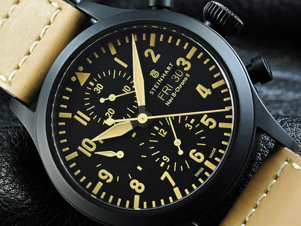 Nav B-Chrono II Black DLC 44mm - Image 5