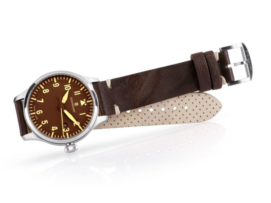 Nav B-Uhr 42 A-Muster Vintage Brown - Image 2