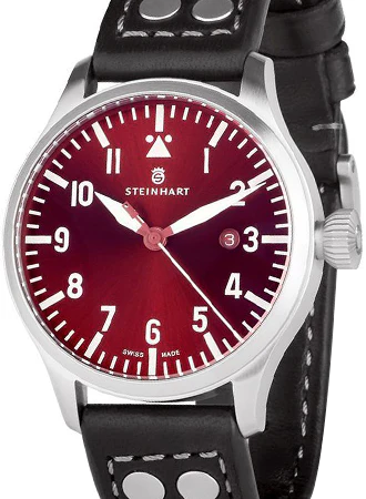 Nav B-Uhr 44 Date Red