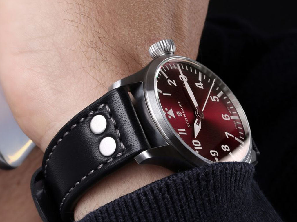 Nav B-Uhr 44 Date Red - Image 11