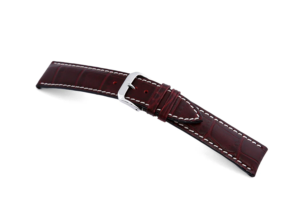 New Orleans - Burgundy - Alligator Grained - Image 2