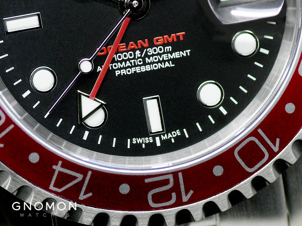 Ocean One GMT Black/Red - Jubilee Bracelet - Image 3