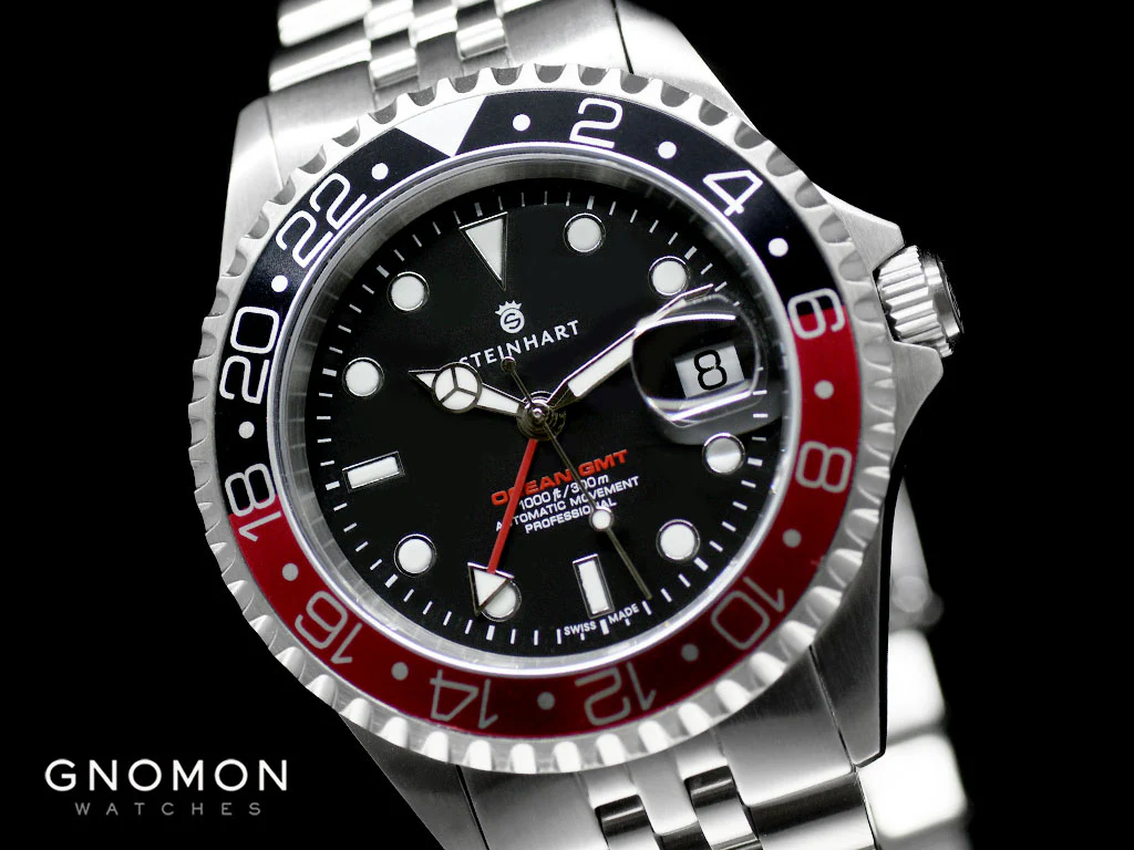 Ocean One GMT Black/Red - Jubilee Bracelet - Image 4