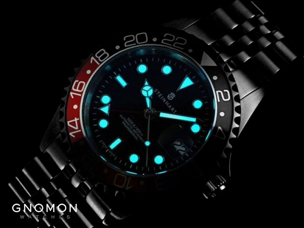 Ocean One GMT Black/Red - Jubilee Bracelet - Image 8