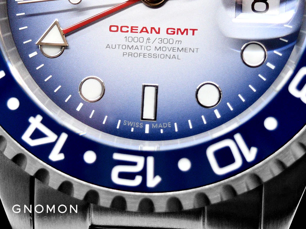Ocean One GMT Premium Blue Ceramic - ETA2893-2 - Image 3