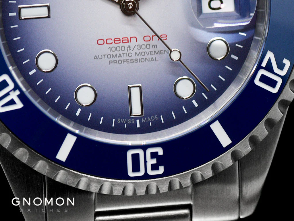 Ocean One Premium Blue Ceramic - ETA2824-2 - Image 3