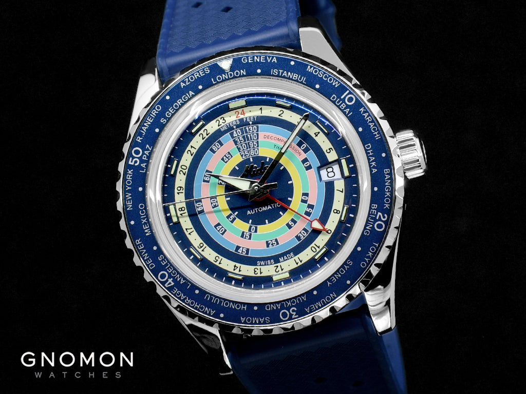 Ocean Star Decompression Worldtimer GMT Blue - Special Edition Ref. M026.829.17.041.00 - Image 5
