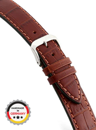 Orlando - Mahogany - Alligator Grained