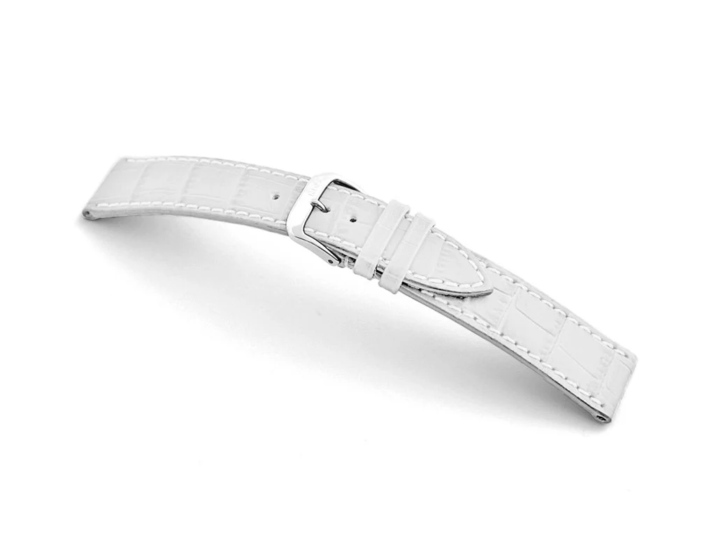 Orlando - White - Alligator Grained - Image 2