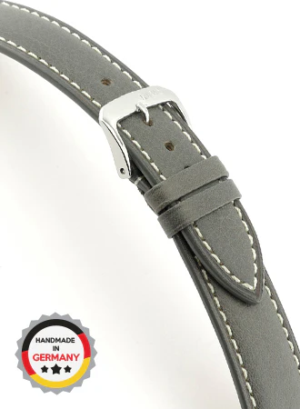 Pensa - Stone Grey - Russian Leather