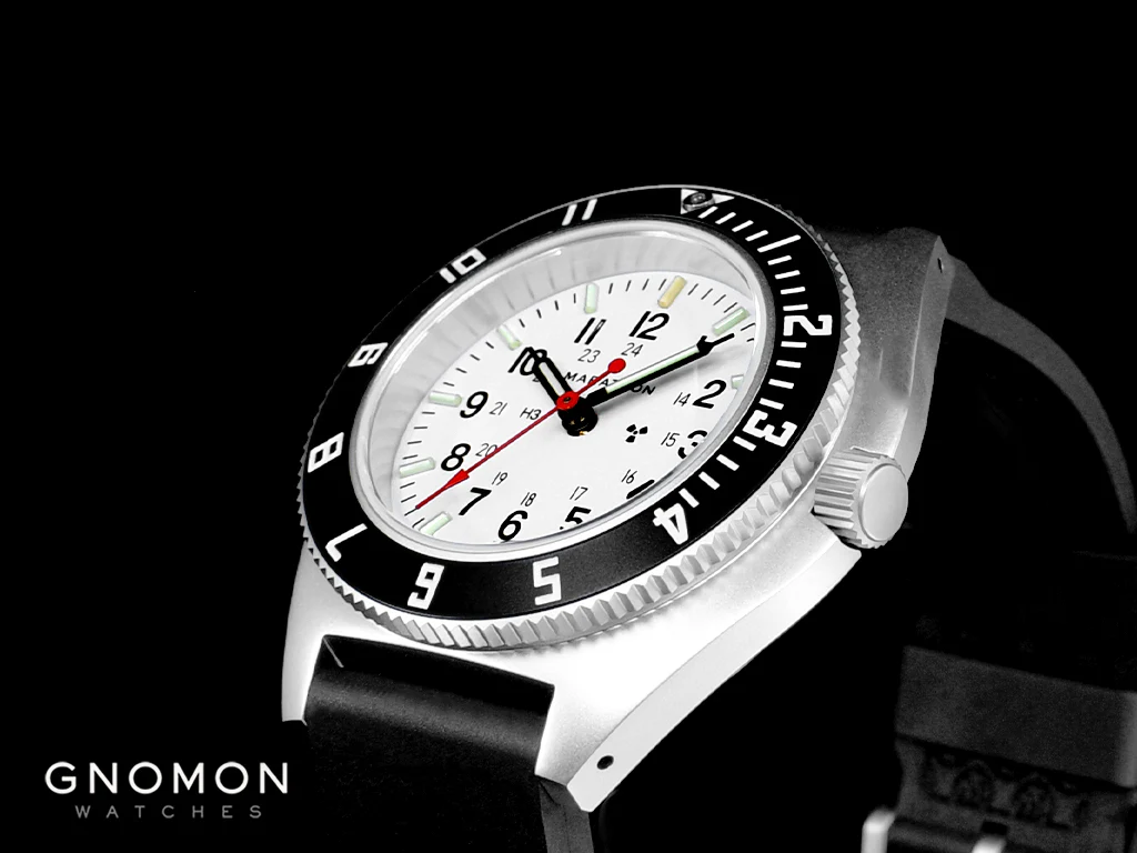 Pilot’s Navigator Stainless Steel Arctic Quartz w/Date (SSNAV-D) - 3-Piece Rubber Strap Kit Ref. WW194013SS-0530 - Image 7