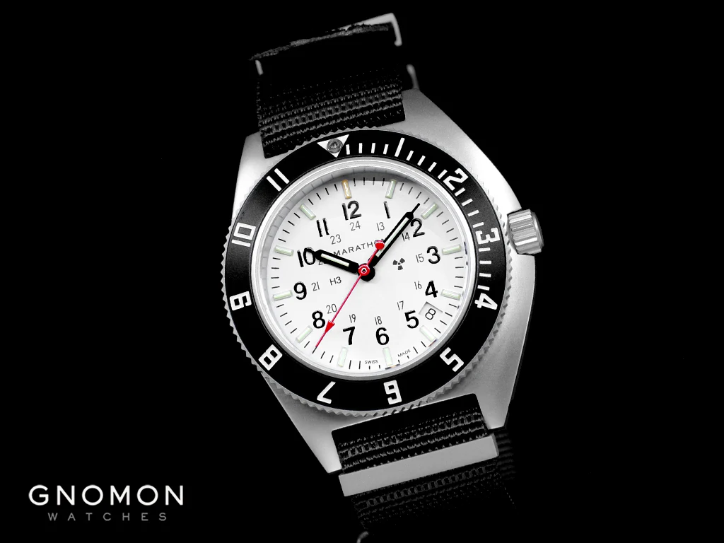 Pilot’s Navigator Stainless Steel Arctic Quartz w/Date (SSNAV-D) - Nylon DEFSTAN Ref. WW194013SS-0503 - Image 5