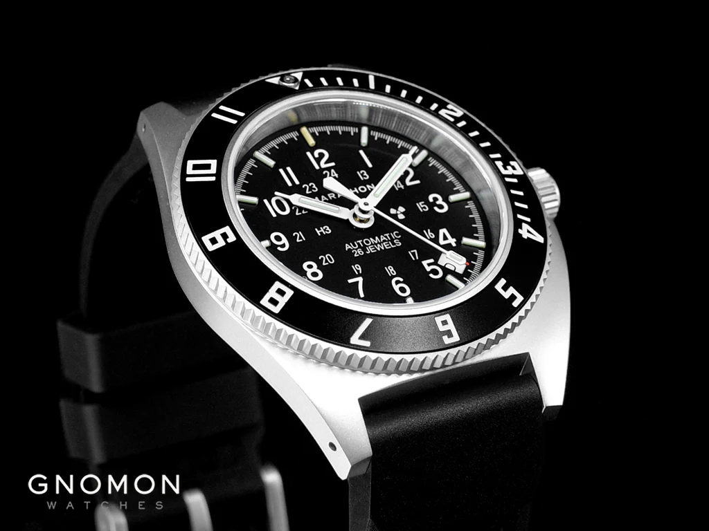 Pilot’s Navigator Stainless Steel Automatic (SSNAV-D Auto) - 3-Piece Rubber Strap Kit Ref. WW194030SS-0130 - Image 8