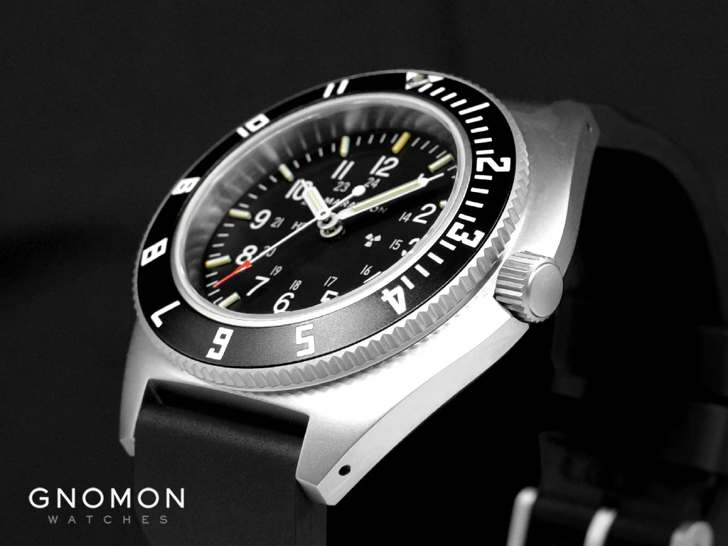 Pilotâs Navigator Stainless Steel NGM - 3-Piece Rubber Strap Kit Ref. WW194013SS-0130 - Image 7