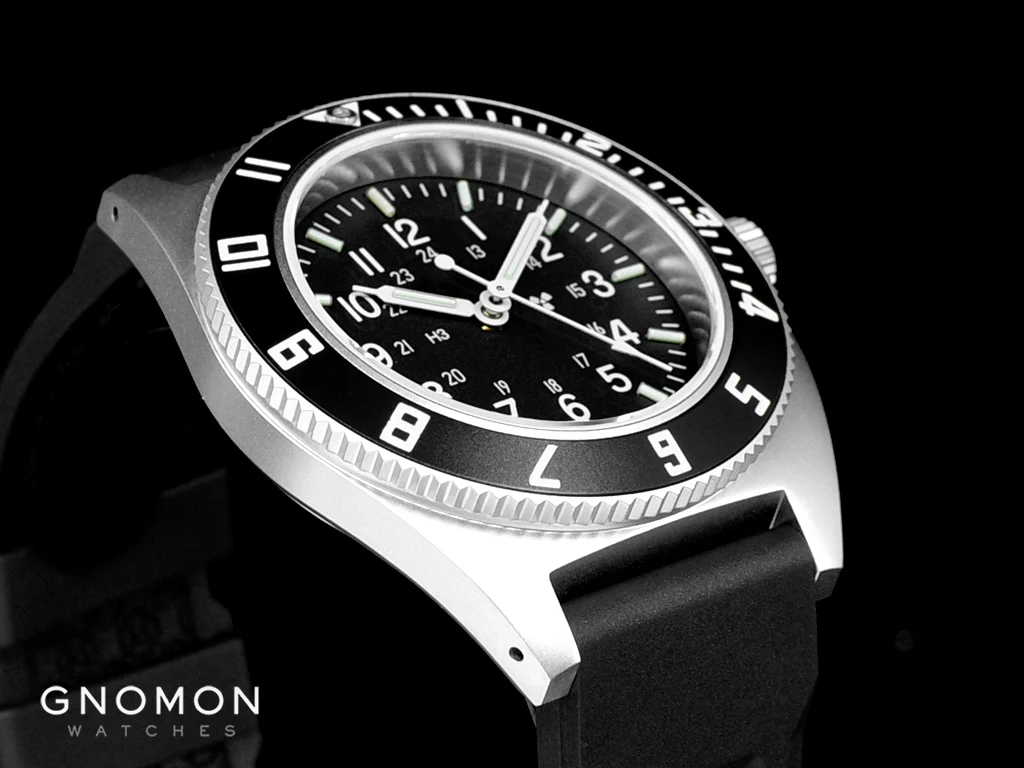 Pilotâs Navigator Stainless Steel Sterile Dial - 3-Piece Rubber Strap Kit Ref. WW194001SS-0830 - Image 8