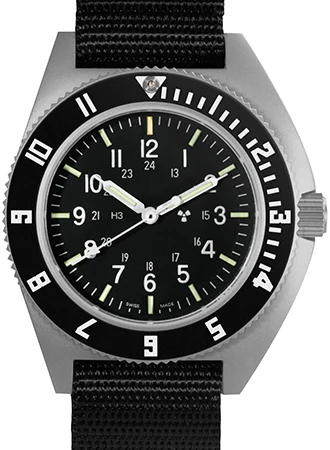 Pilotâs Navigator Stainless Steel Sterile Dial - Nylon DEFSTAN Ref. WW194001SS-0802