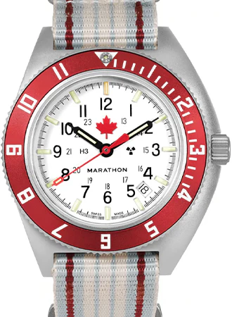 Pilot's Navigator Stainless Steel Automatic Arctic Red Maple Edition (SSNAV-D Auto) Ref. WW194030SS-1601