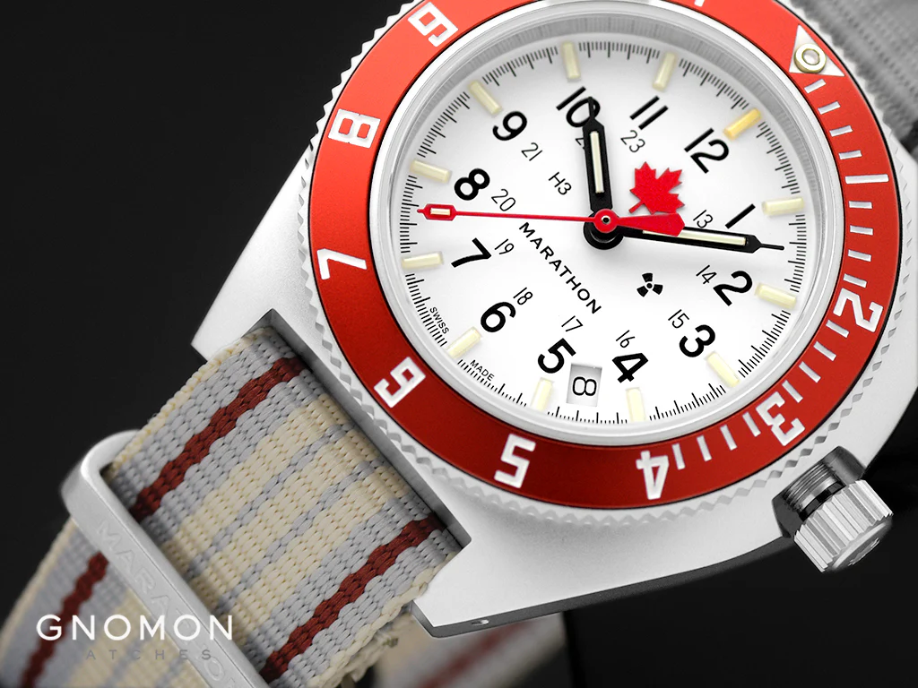 Pilot's Navigator Stainless Steel Automatic Arctic Red Maple Edition (SSNAV-D Auto) Ref. WW194030SS-1601 - Image 3