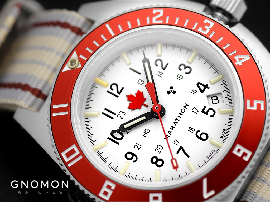 Pilot's Navigator Stainless Steel Automatic Arctic Red Maple Edition (SSNAV-D Auto) Ref. WW194030SS-1601 - Image 4