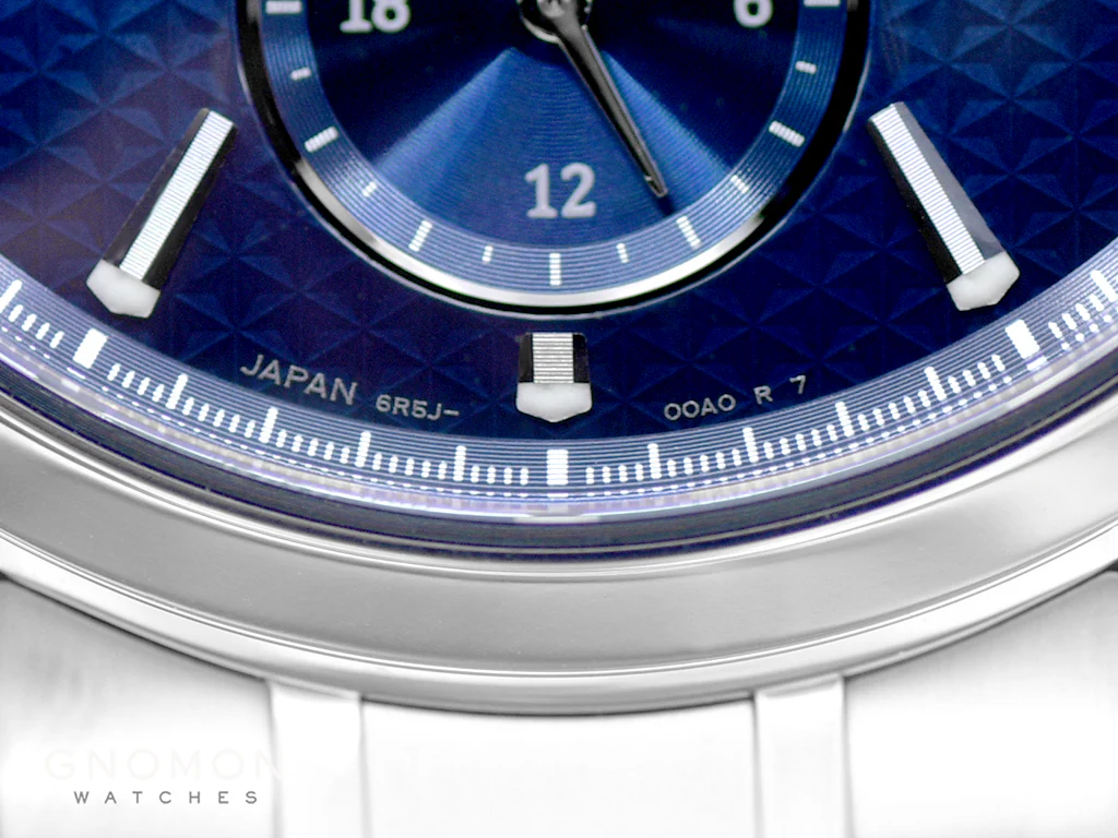 Presage Automatic Sharp Edged Open-Heart Aitetsu Blue Ref. SARJ003 - Image 3