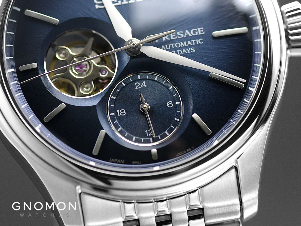 Presage Classic Series Open-Heart Blue Ref. SARJ011 - Image 6