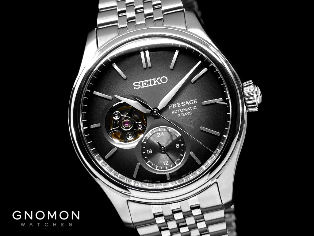 Presage Classic Series Open-Heart Grey Ref. SARJ009 - Image 5