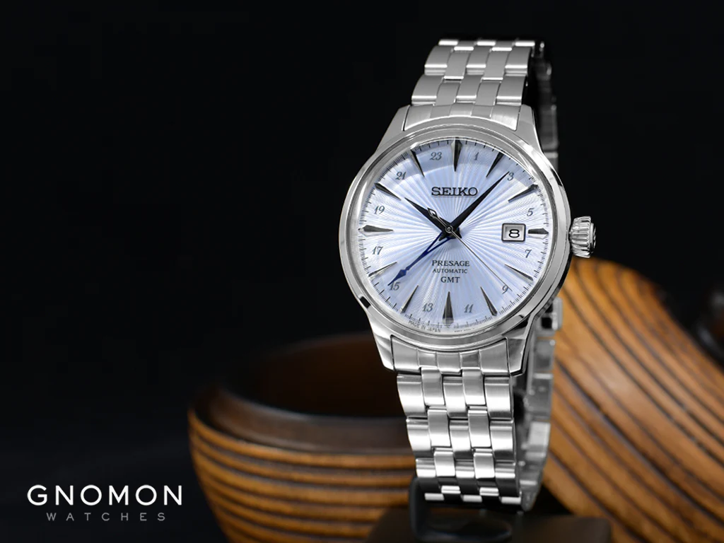 Presage Cocktail Time GMT Blue Ref. SARY241 - Image 2